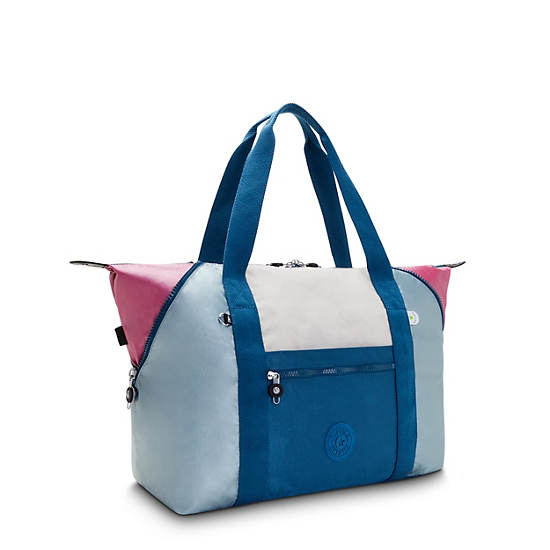 Bolso Tote Kipling Art Medium ART Medium Turquesa Grises | MX 1760YX